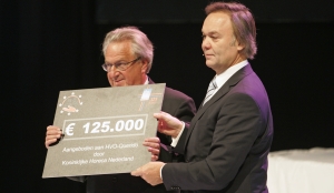 125 jarige KHN schenkt € 125.000 aan HVO Querido