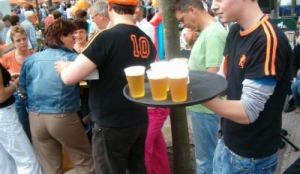 Omzet daalt in horeca