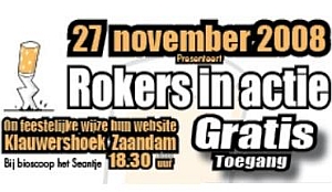 Openluchtevenement voor Zaanse rokers