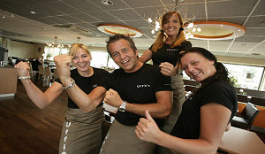 Award-winnaar houdt catering voor gezien