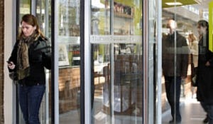 Draaideur levert café energie