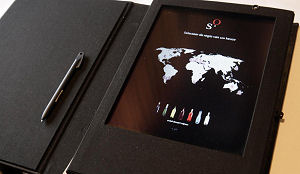 Digitale wijnkaart bij Oud Sluis