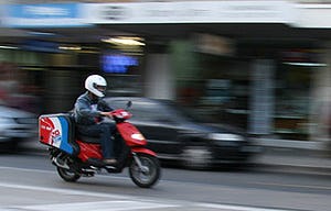 Bezorgde pizza in woonerfwijk vaak koud