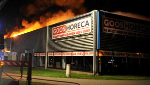 Brandschade bij Goos Horeca