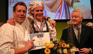 Ron Blaauw levert winnaar NK jonge chefs