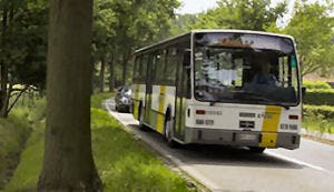 Belgische bus rijdt op frituurvet