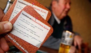 Gemeente deelt 30.000 bierviltjes uit