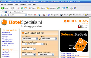 HotelSpecials.nl naar recordomzet