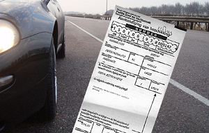 Restaurantbezorger rijdt 215 km per uur