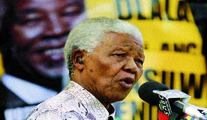 Steun Ins & Outs Catering voor standbeeld Mandela