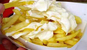 Zichtbaar vet doet minder eten