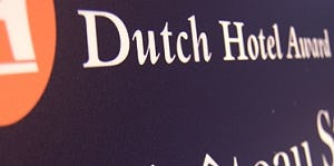 Deadline inschrijving Dutch Hotel Award nadert