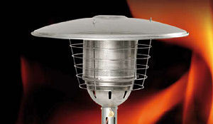 Waarschuwing gevaarlijke terrasverwarming