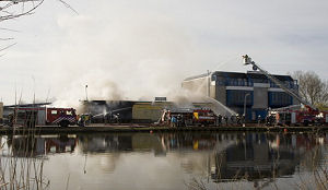 Hoofdkantoor SAB Catering door brand bedreigd