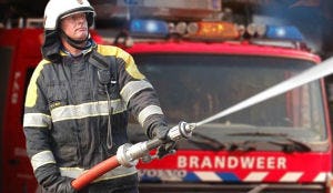 Grote brand in binnenstad Elburg