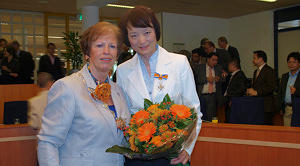 Sectormanager KHN krijgt lintje