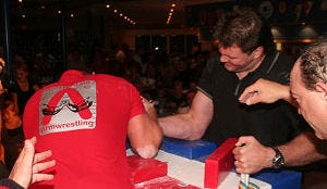 NK Armworstelen in Sportcafé Hilversum