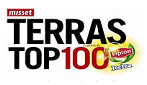 Kanshebbers Terras Top-100 bekend
