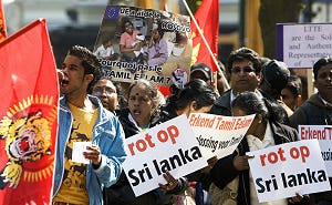 Demonstrerende Tamils plaag voor horeca