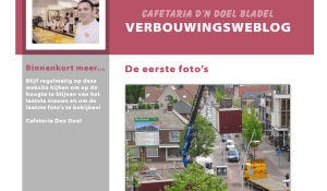 Cafetariaverhuizing door lucht