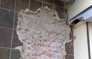 Tegeltableau Café Unique gestolen