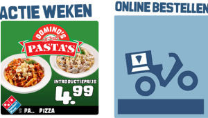 Domino's Pizza bezorgt nu ook pasta
