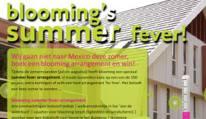 Online viral acties inzet extra zomerboekingen