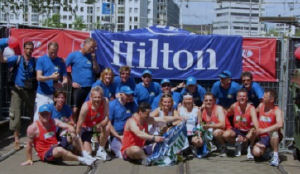 Hilton sponsort grootste estafette