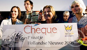 Eerste vaatje levert 66.000 euro op