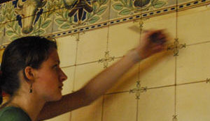 Tegeltjes Café De Bonte Koe gewild