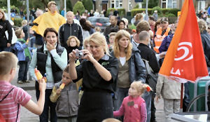 Honderden raketten bij Snackcorner Nieuwveld