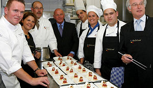 Hoog bezoek voor gelegenheidsbrigade Parkheuvel