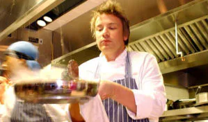 Jamie Oliver in zee met Zweede Scandic
