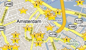 Amsterdam brengt hotellocaties in kaart
