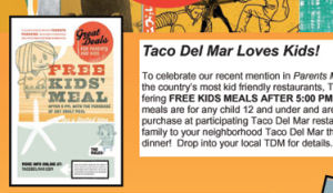 Gratis kindermenuutje in strijd om gast