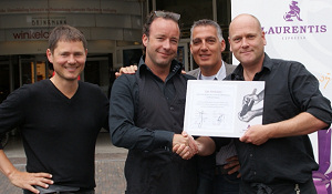 Eerste Laurentis CafféMaestro certificaat voor Café Brinkmann