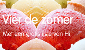 Gratis ijs voor Hi-bellers