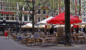 Gebiedsverbod op Amsterdamse horecapleinen