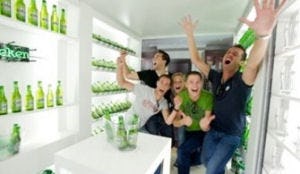 Heineken met walk-in-fridge naar festivals