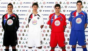 Opmerkelijke voetbalsponsoring Burger King