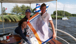 Kalender met visseizoenen voor koks