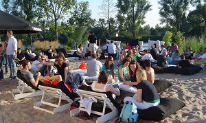 Zoetermeers wildwatercomplex krijgt hippe strandtent