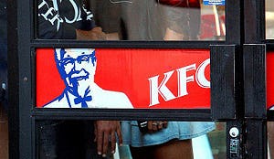 11-jarige invalide na eten KFC-kip