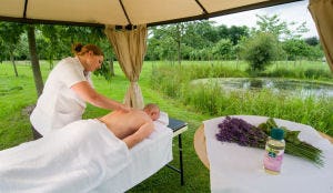 Buitenmassages bij St. Gerlach