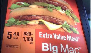 Sectorvoorzitter tegen calorievermelding