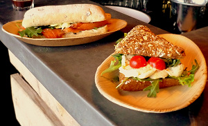 Restaurants kiezen voor wegwerpborden