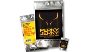 Vleessnack met een cafeïneboost