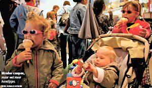 IJssalons plussen door mooi seizoen