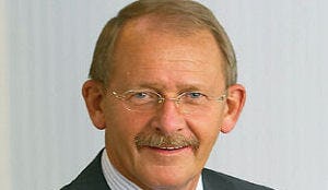 Hans Rijnierse opent de beurs aan het Damrak