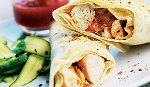 Man eet burrito's voor wereldrecord